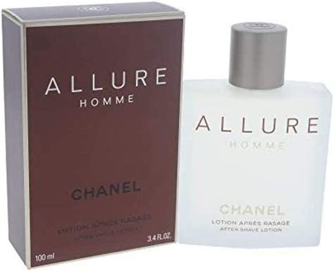 allure chanel uomo dopobarba